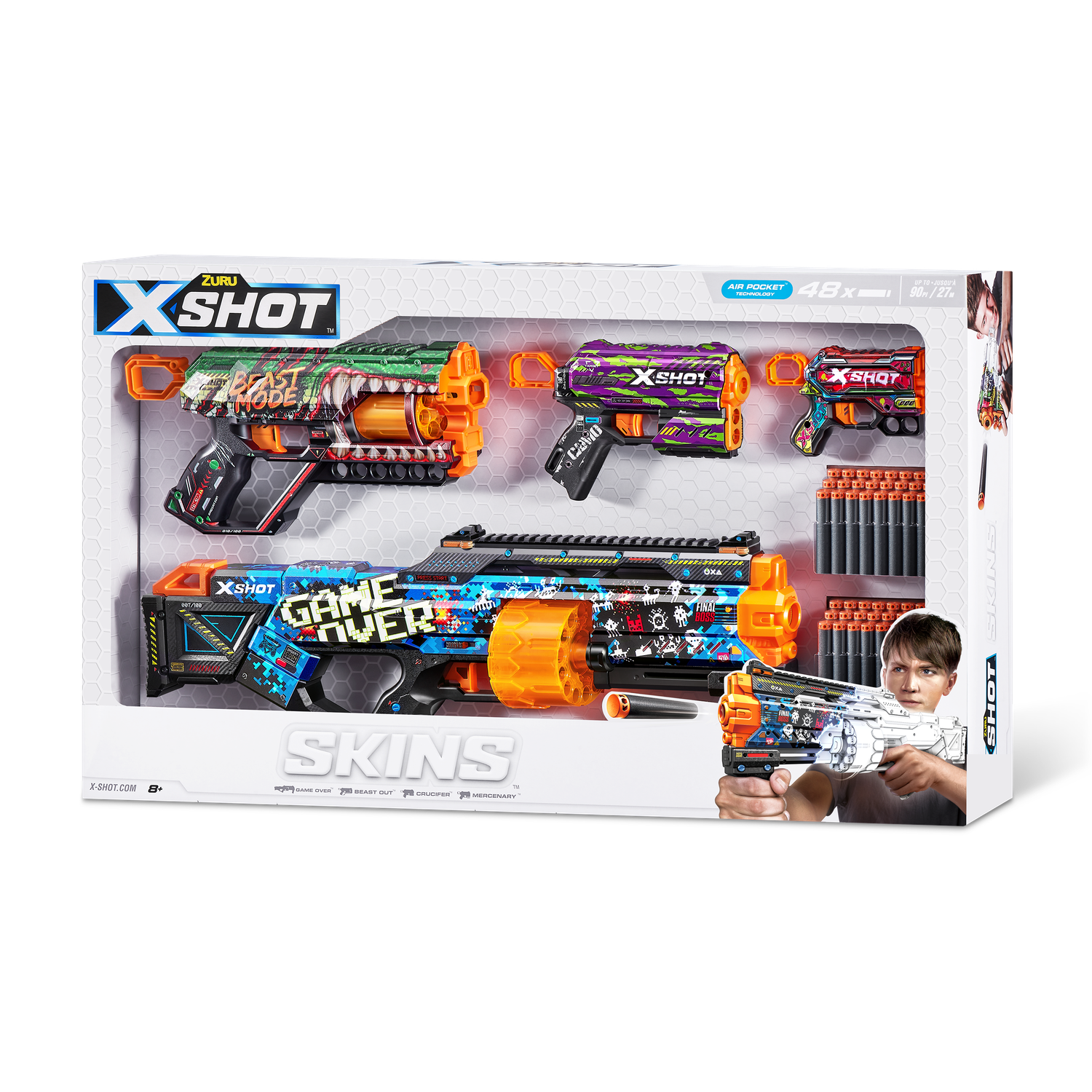 Бластер Zuru XSHOT  Skins - фото 15