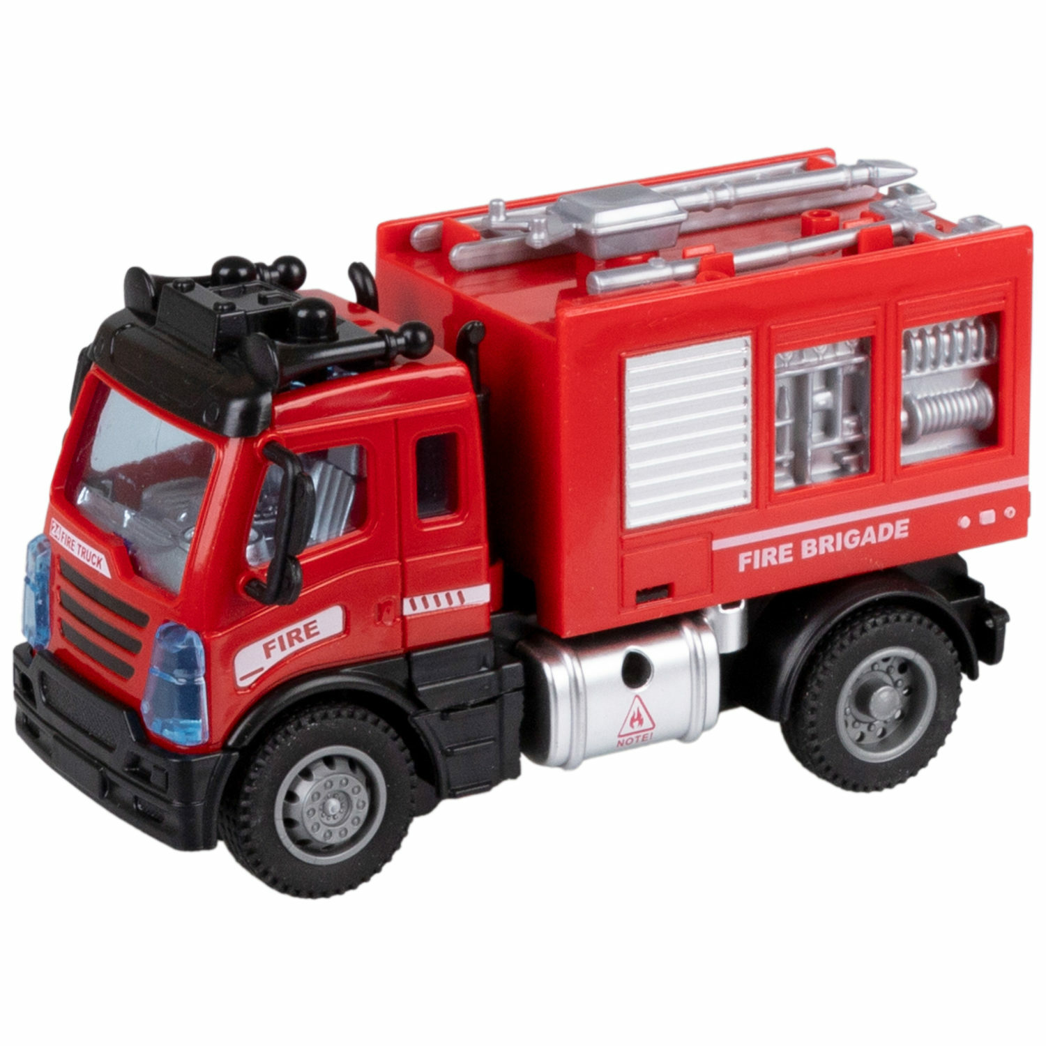 Пожарная машина РУ №1TOY 1:64 - фото 1