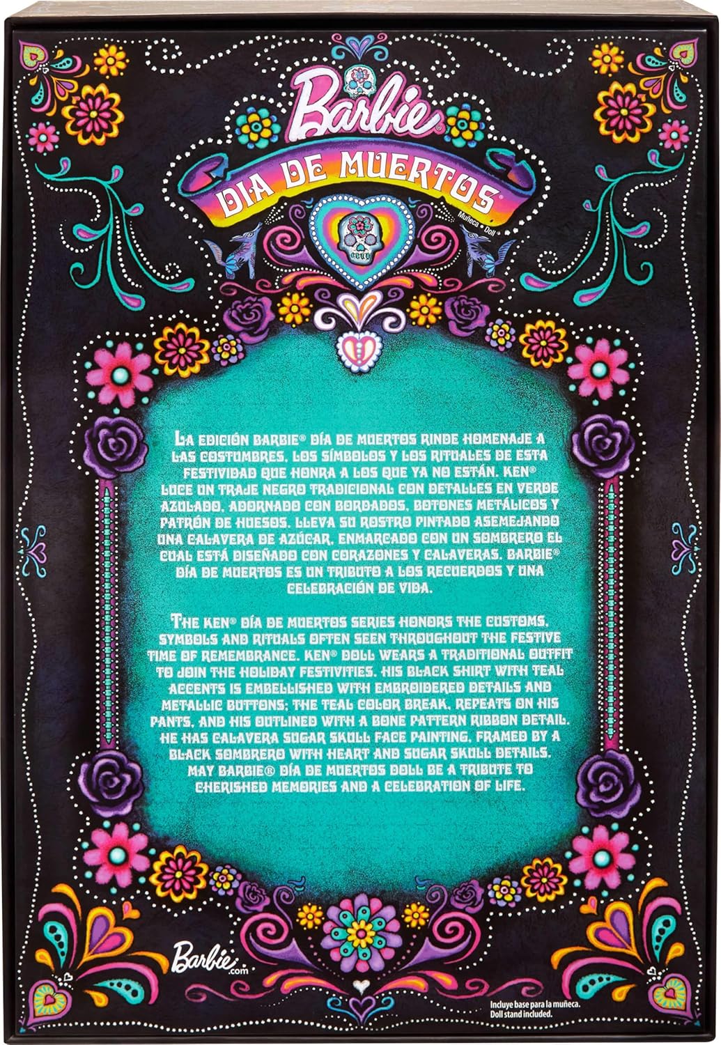 Кукла модельная Barbie Dia De Muertos HRM73 - фото 6