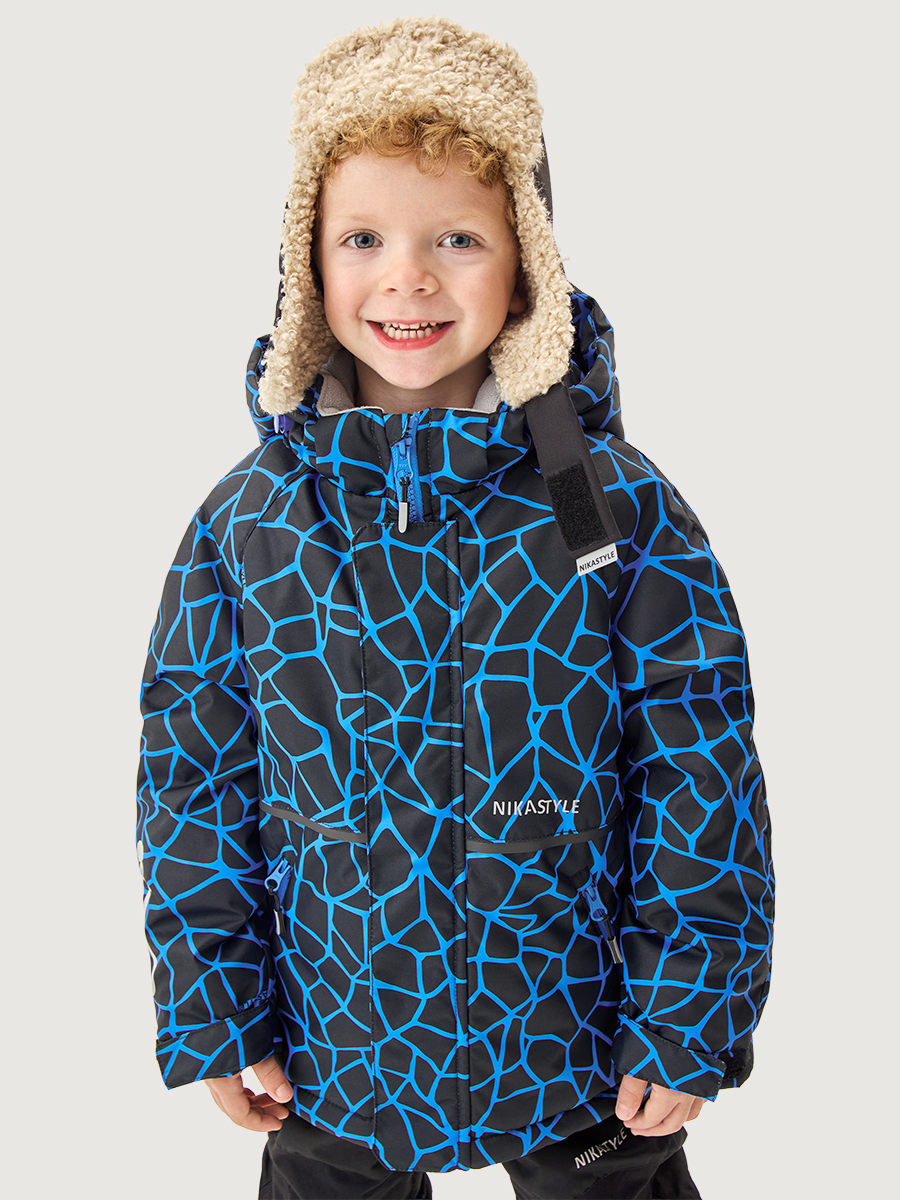 Костюм NIKASTYLE 7з2725 электрик/черный - фото 5