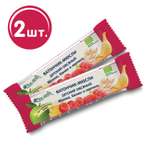 Батончик мюсли Fleur Alpine овсяный яблоко банан малина 2*23г с 3 лет