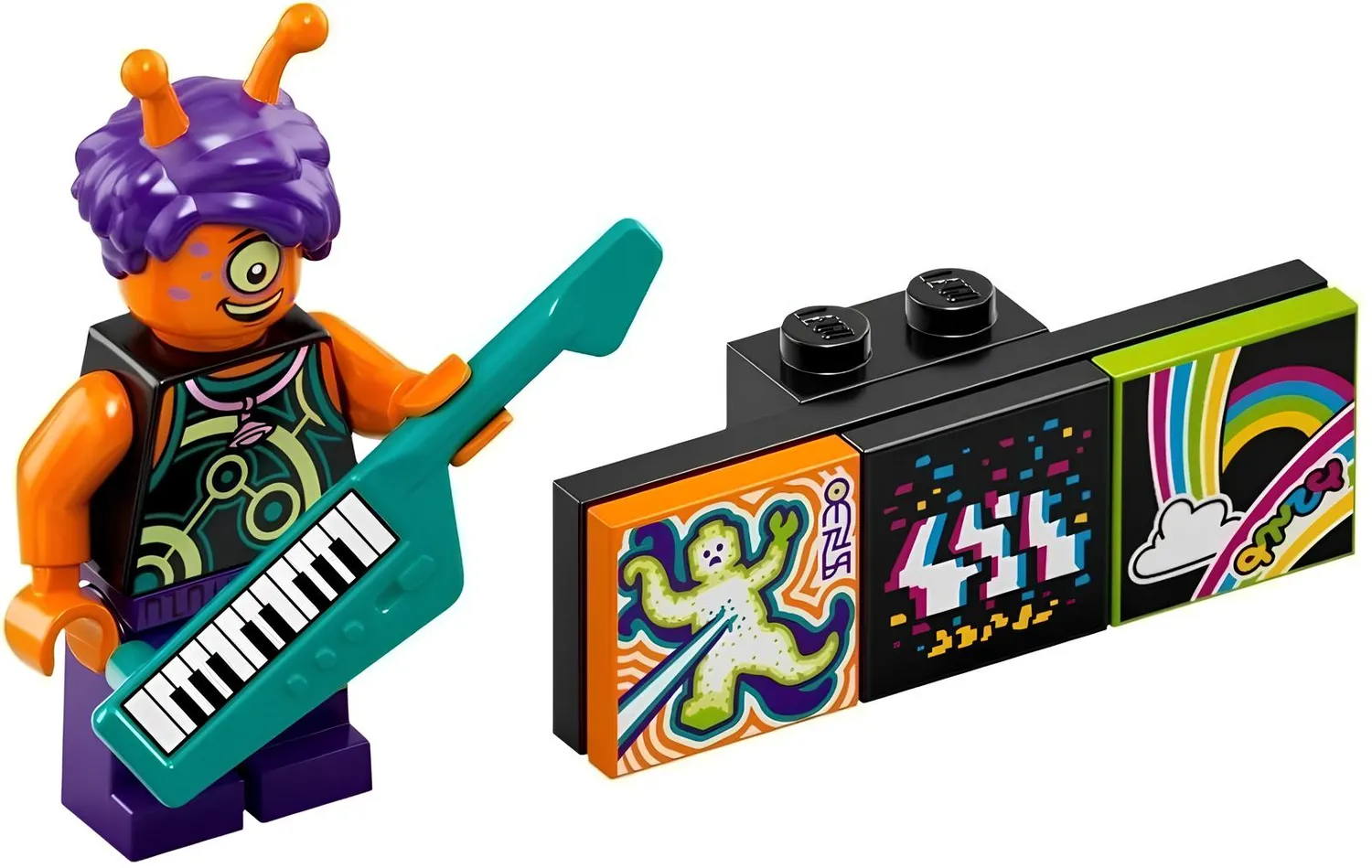 Изображение товара Фигурка LEGO Alien Keytarist vidbm01-9 Изображение товара Фигурка LEGO Alien Keytarist vidbm01-9