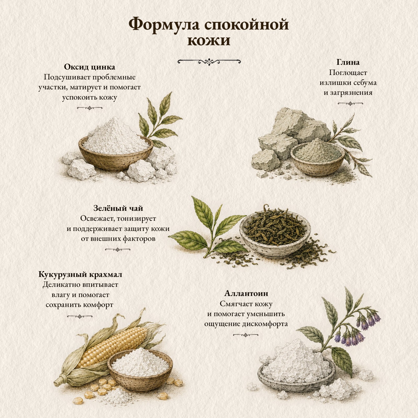 Сос пудра для тела и лица Поле Ягода после депиляции и шугаринга 100 г - фото 5
