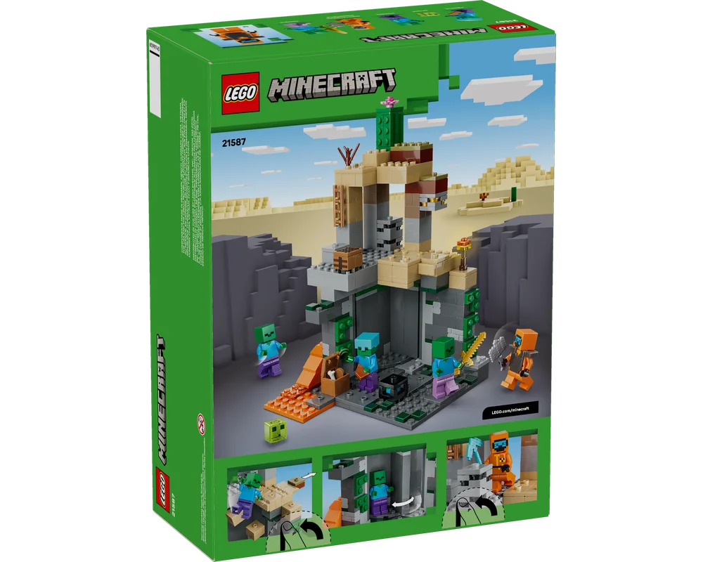 Конструктор LEGO Minecraft 21587 Подземелье зомби - фото 1