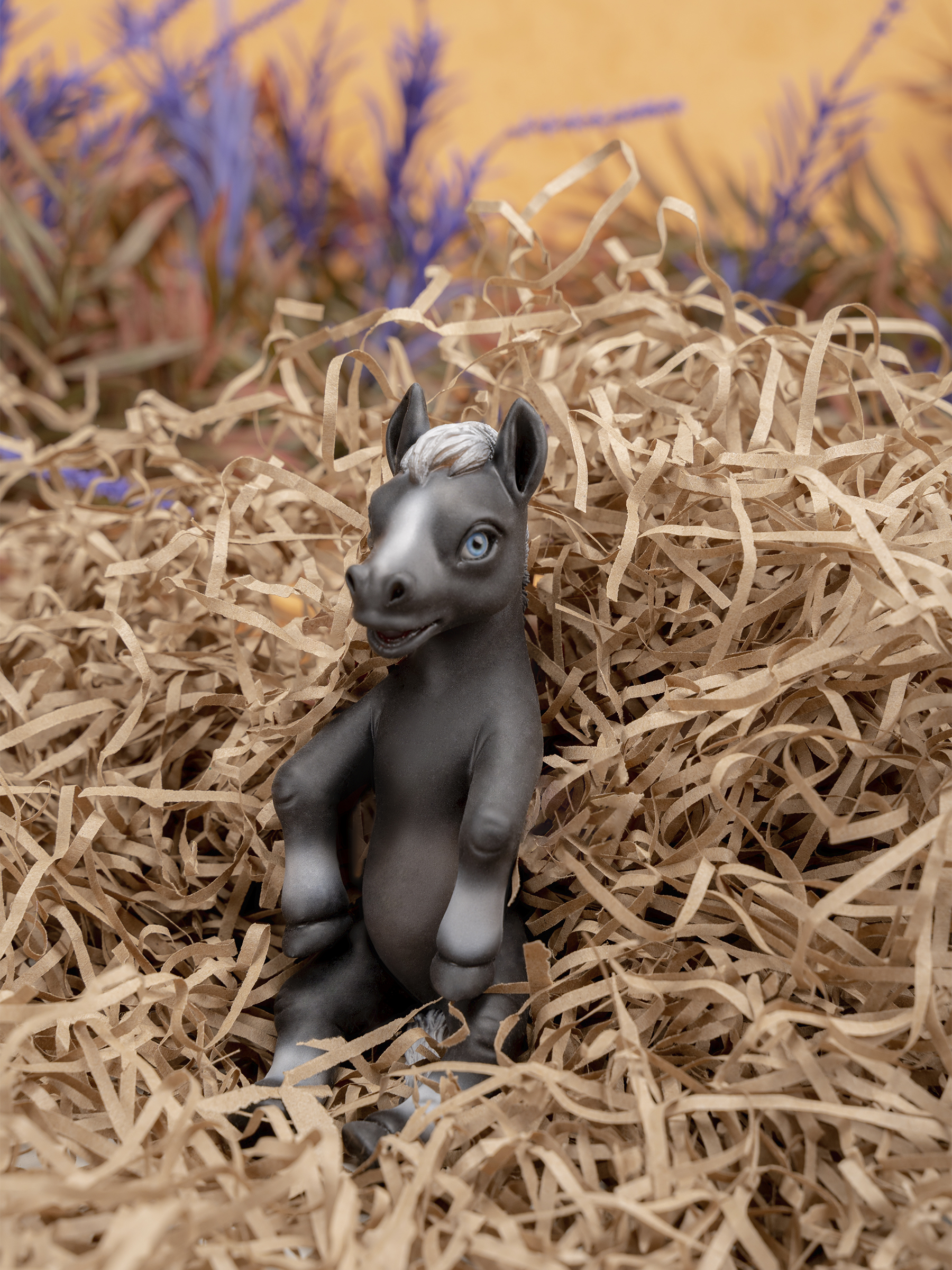 Кукла мини Magic Manufactory Magic History Лошадь черный высота 16 см 4631136002277 - фото 19