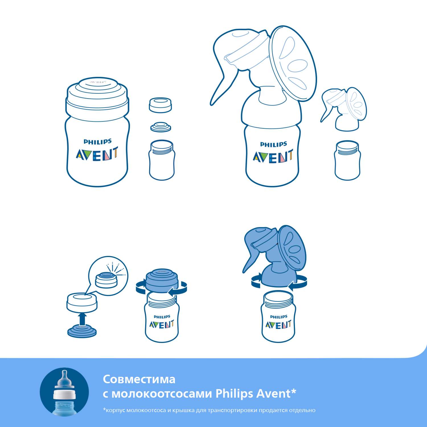 Бутылочка Philips Avent Anti-Colic 125 мл 2 шт. - фото 12