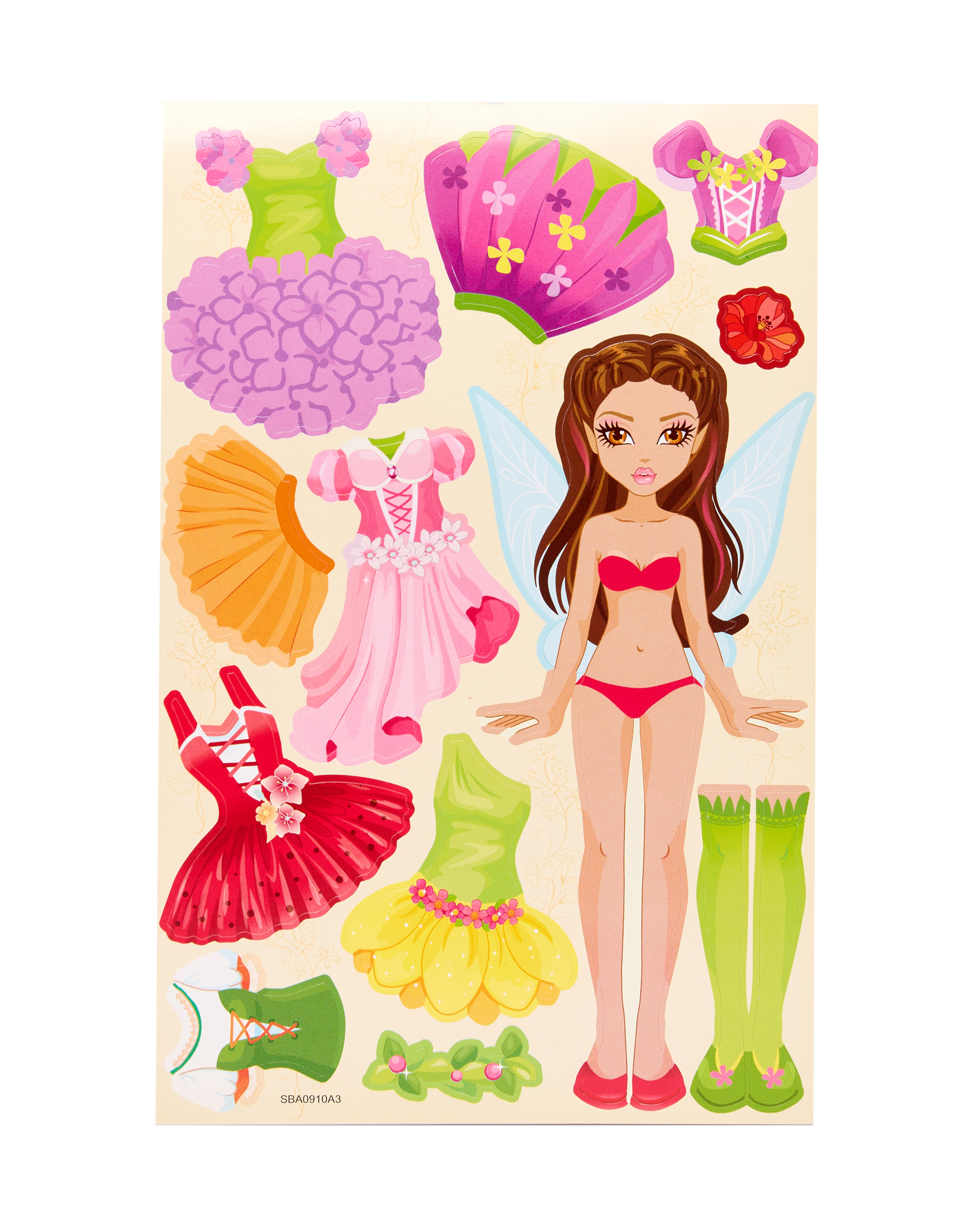 Наклейки Attivio Феи 60 шт. - фото 3