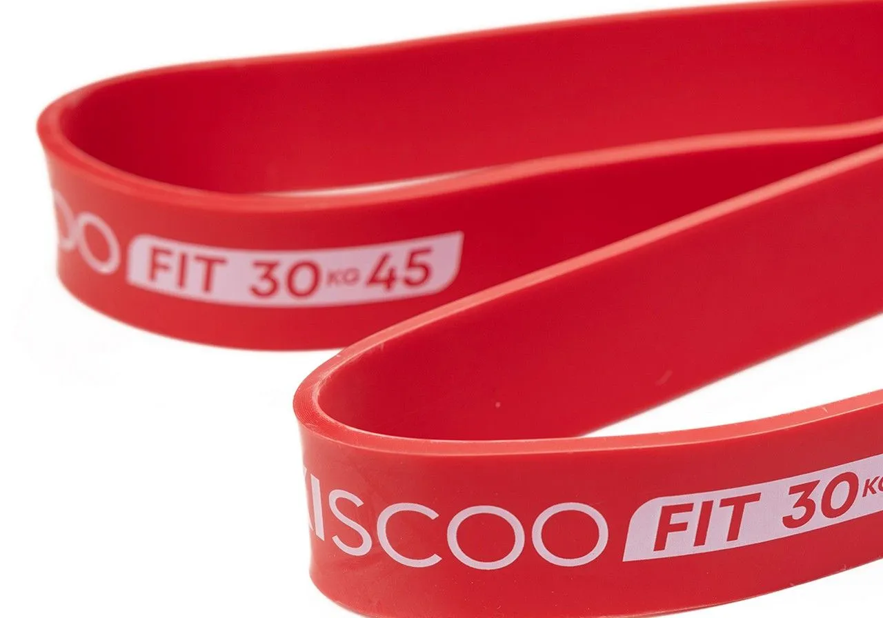 Эспандер ленточный MAXISCOO FIT 30–45 кг, красный - фото 4