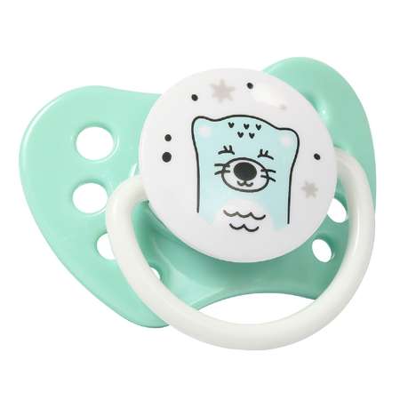 Пустышка Babyono ортодонтическая от 0 мес. 2 шт.