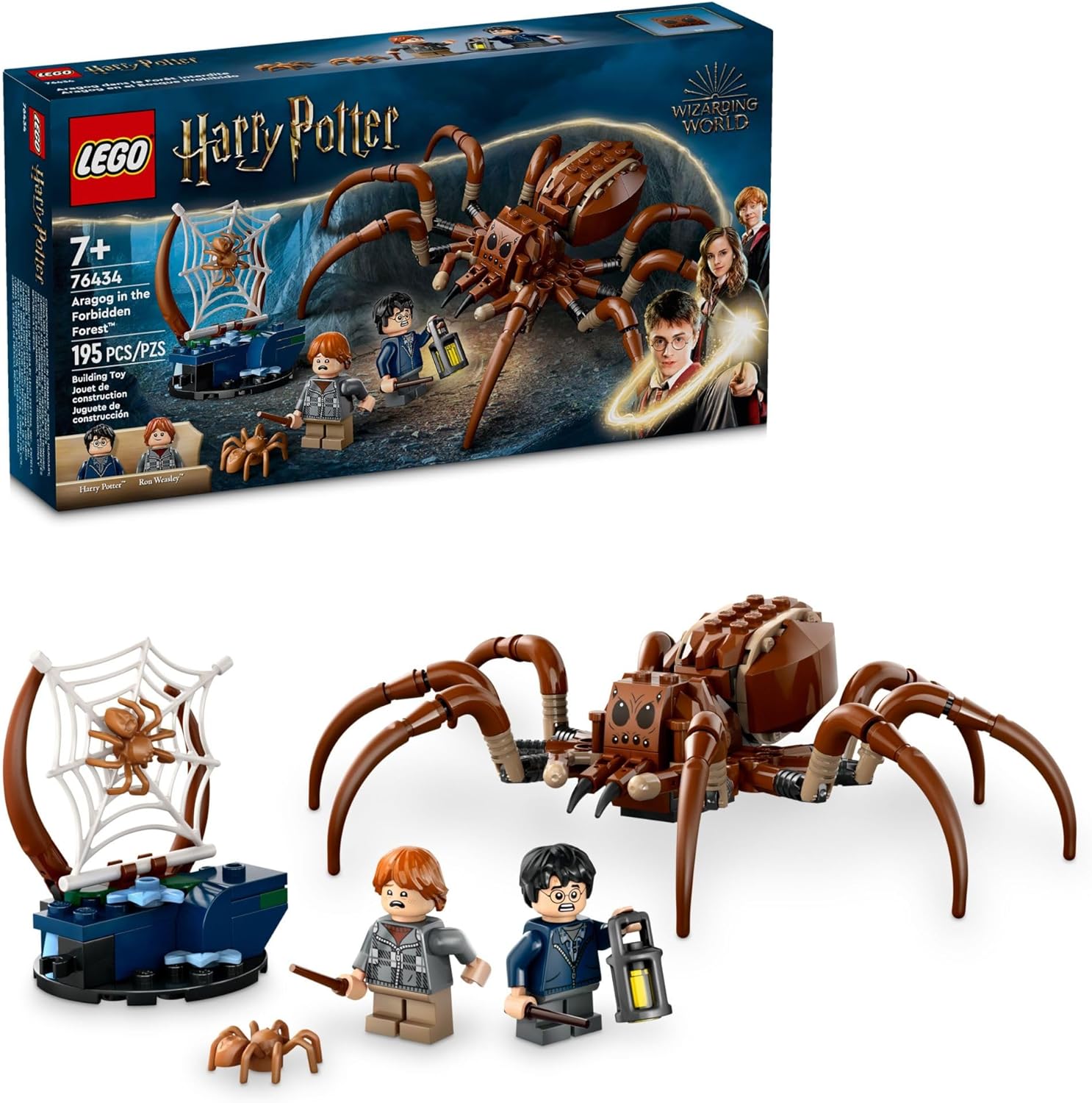 Конструктор LEGO Harry Potter Арагог в запретном лесу - фото 1