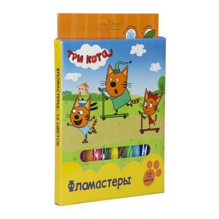 Фломастеры Kinderline 12 цв.