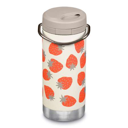 Термокружка Klean Kanteen TKWide Twist Cap 12oz 355 мл Strawberries