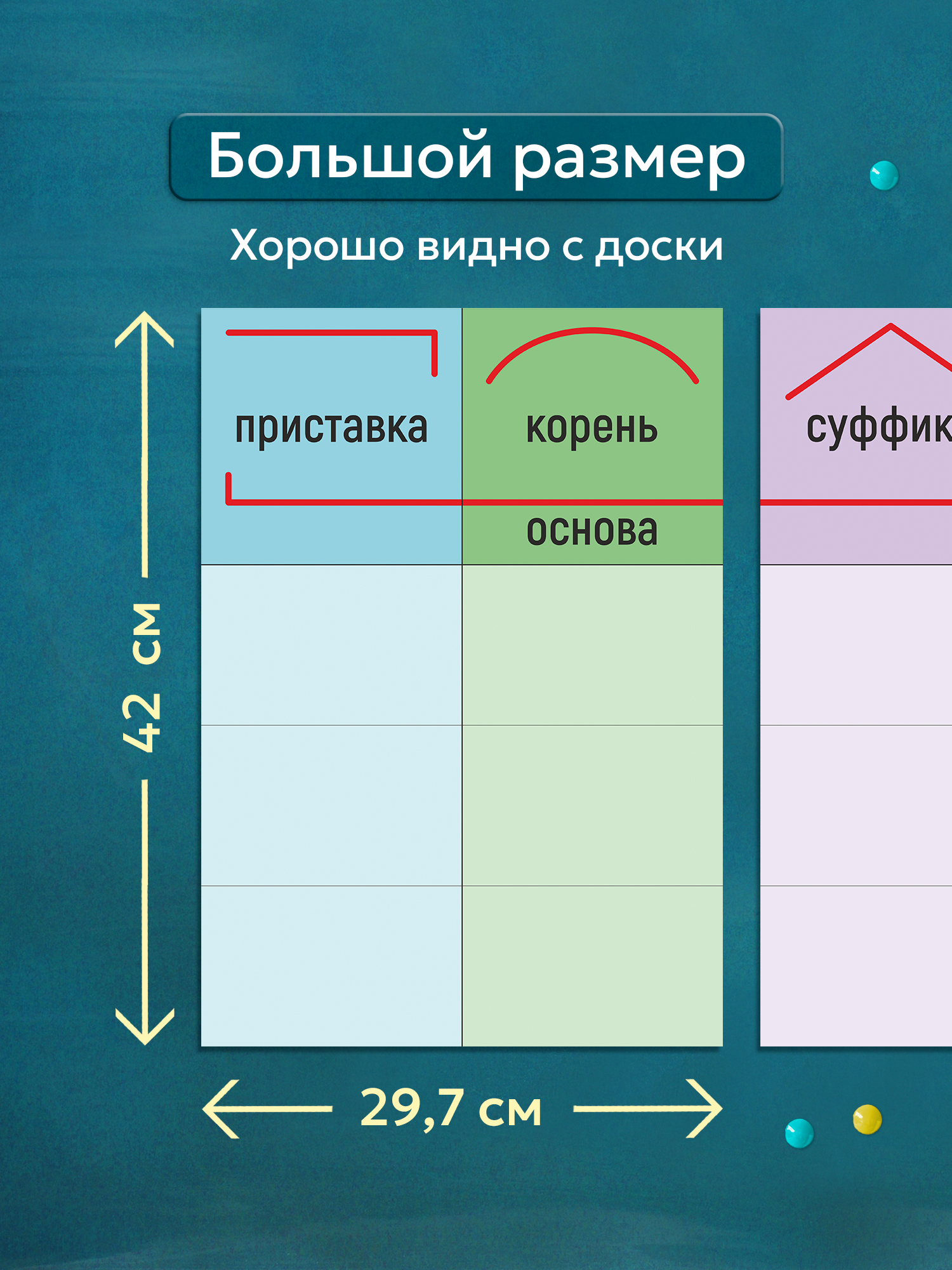 Магниты Выручалкин Состав слова - фото 2