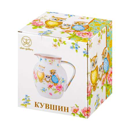 Кувшин Elan Gallery 1.2 л Совушки
