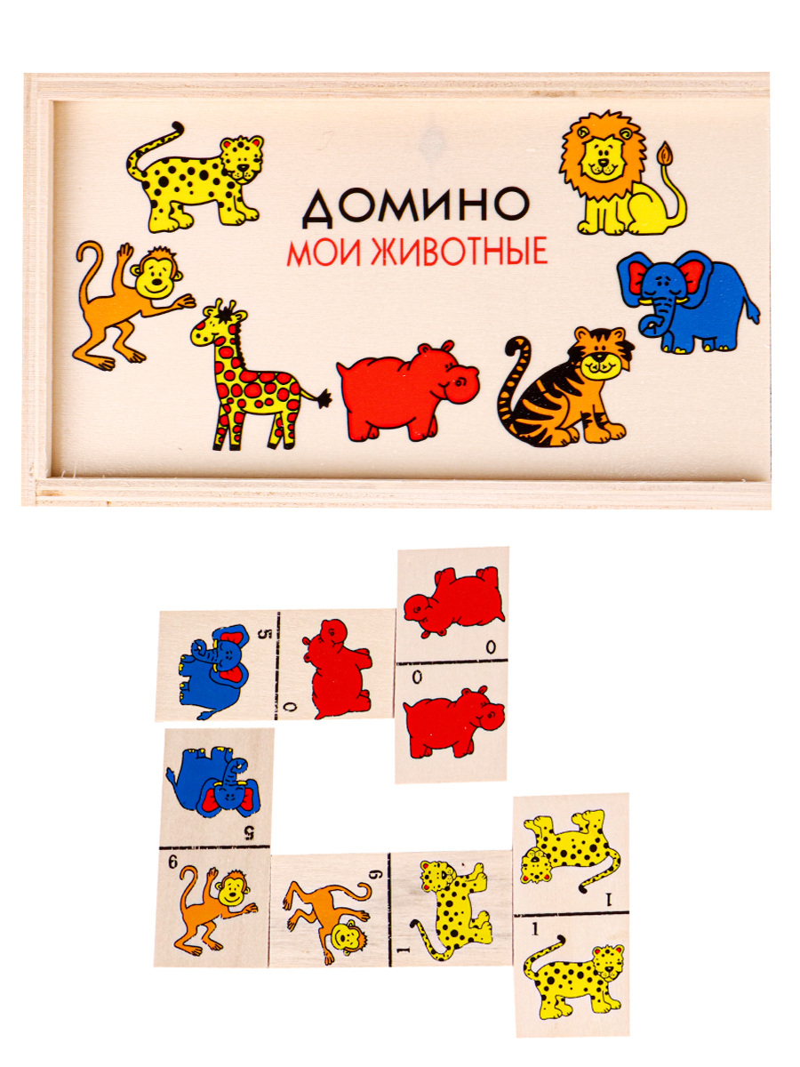 Настольная игра Рыжий кот Домино - фото 1