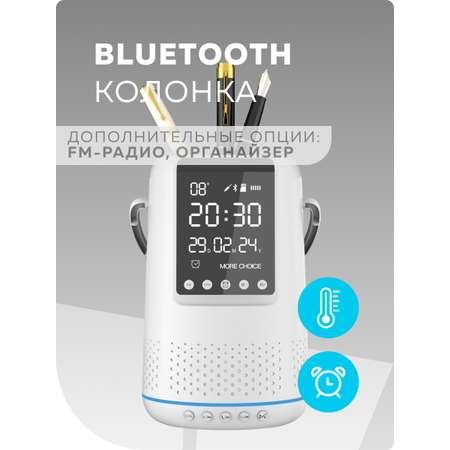 Колонка многофункциональная More Choice BS25 white