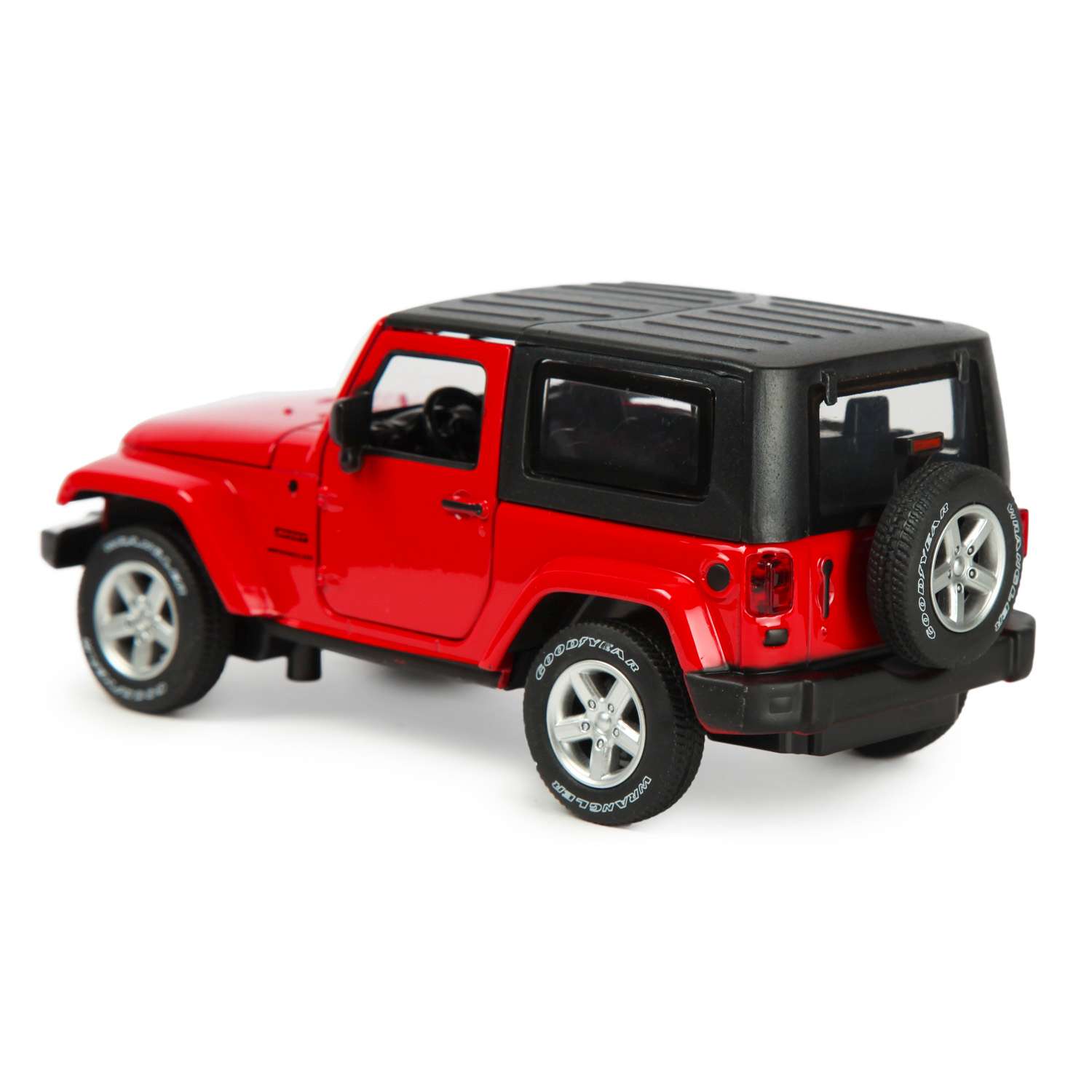Автомобиль Mobicaro Jeep Jeep Wrangler 1:32 красный 68331 - фото 4