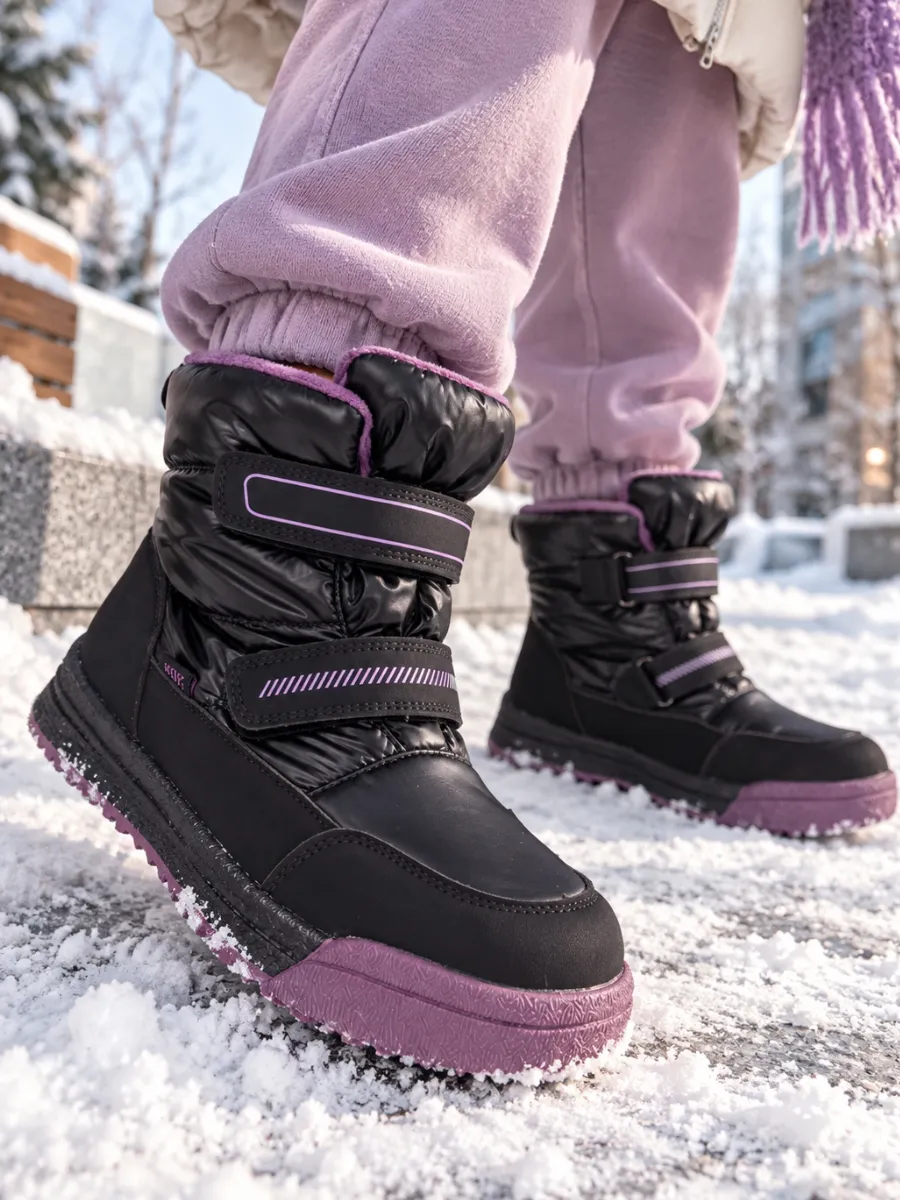 Дутики KDX MUFW23-11 black - фото 5