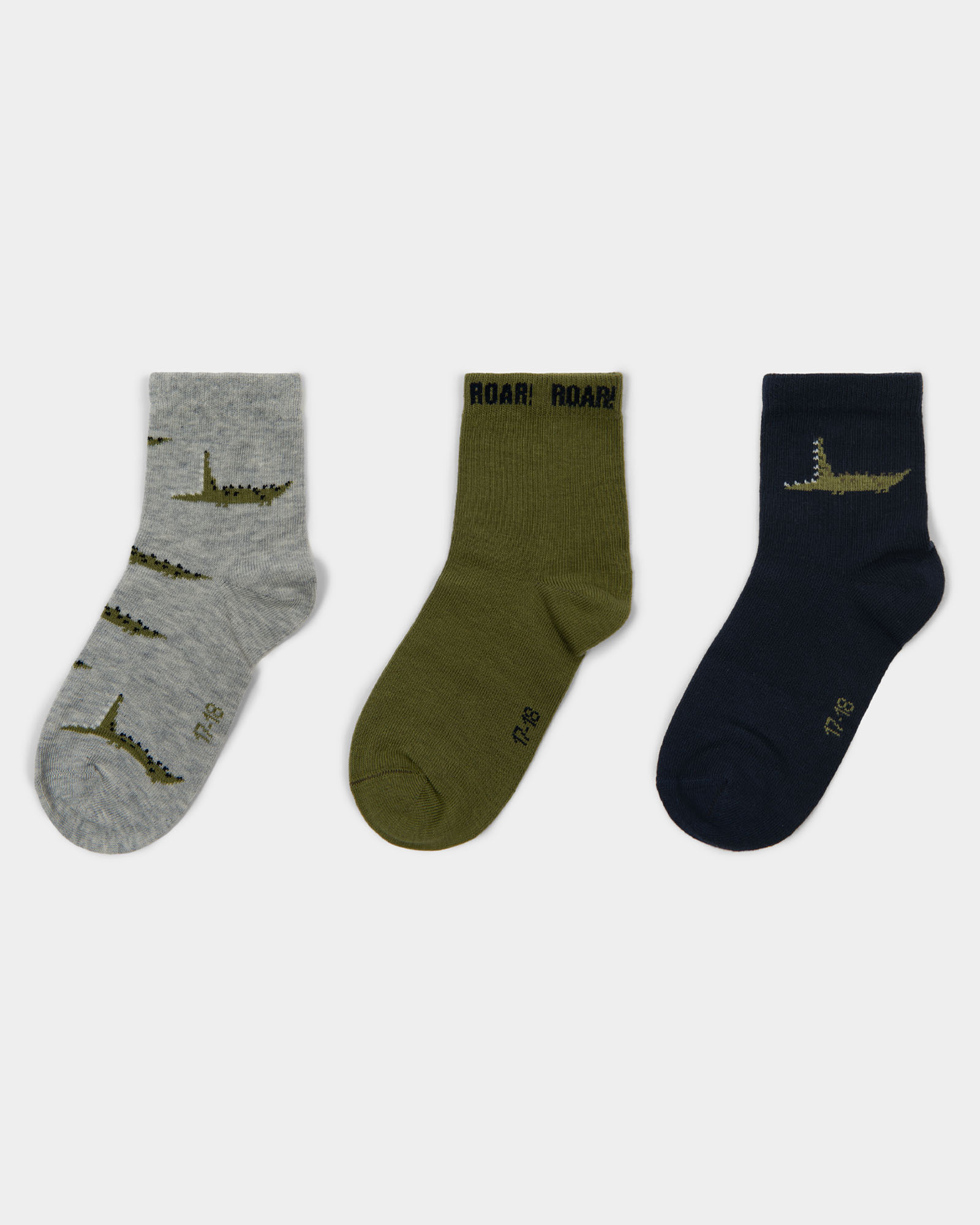 Изображение товара Носки Futurino для мальчика 3 пары крокодильчики