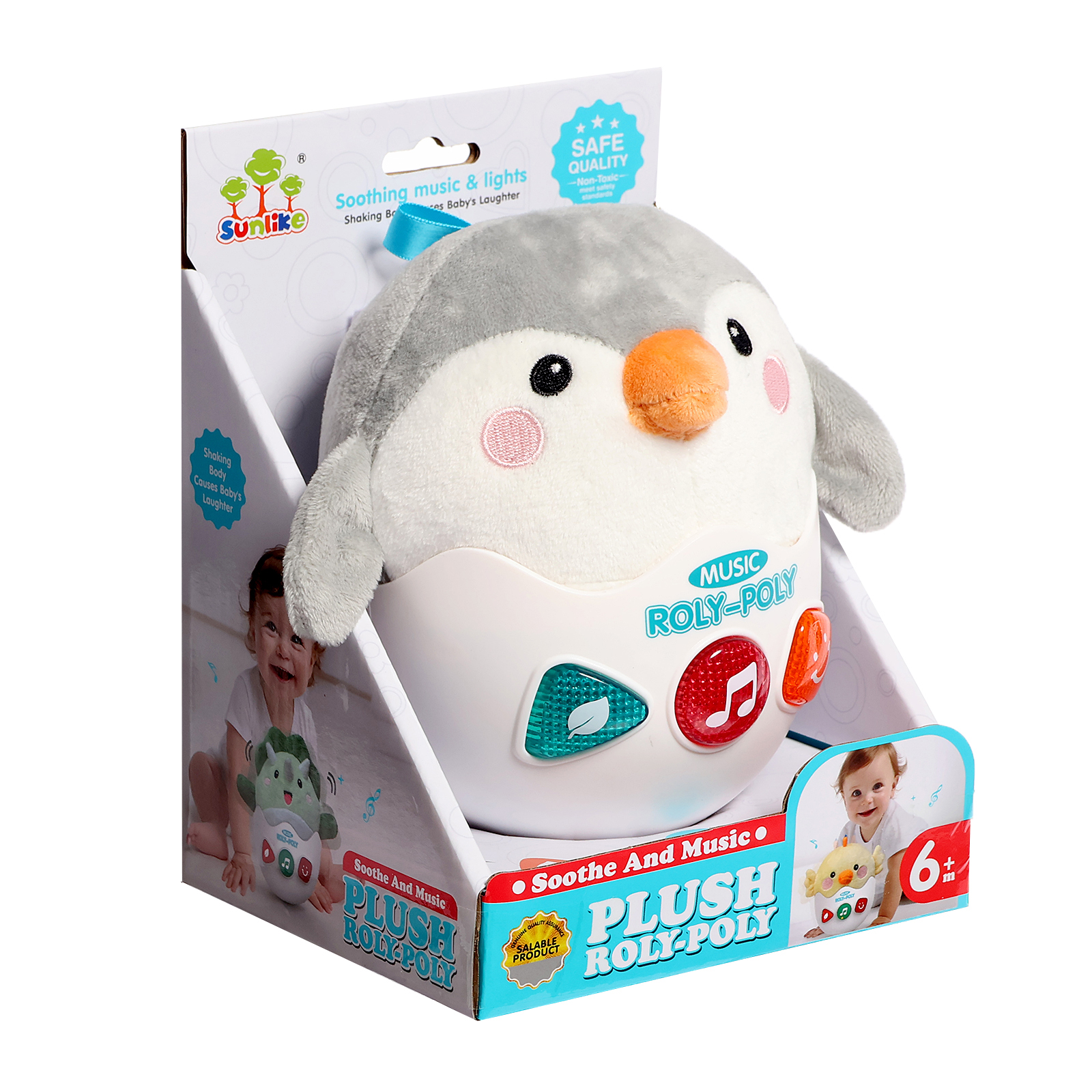 Игрушка Sima-Land неваляшка - фото 6