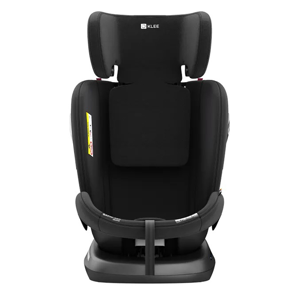 Автокресло KLEE Rapid 360 Fix Isofix 0+/1/2/3 (0-36 кг) черный - фото 7