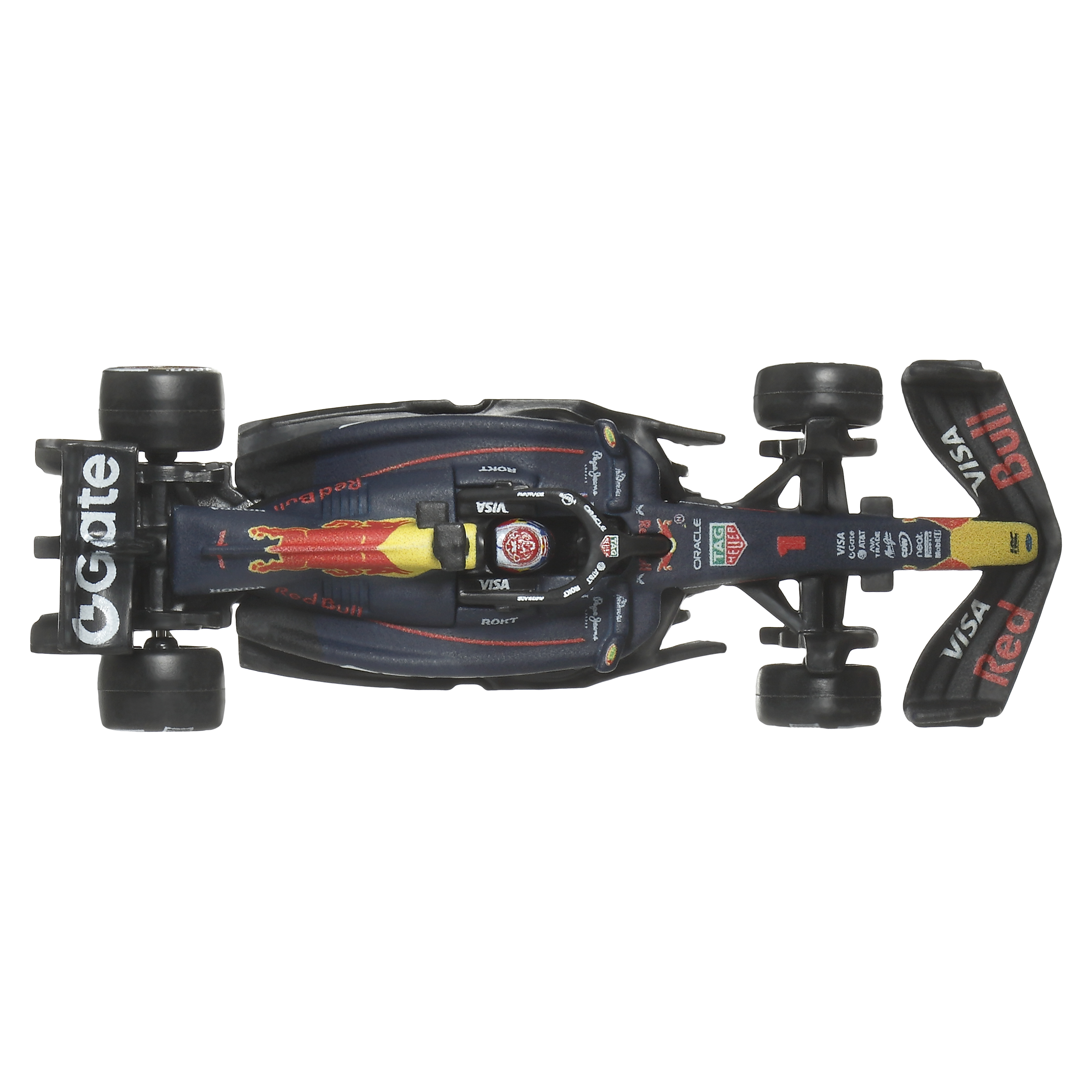 Автомобиль Hot Wheels F1 Oracle RB Verstappen 1:64 JKD83 - фото 3