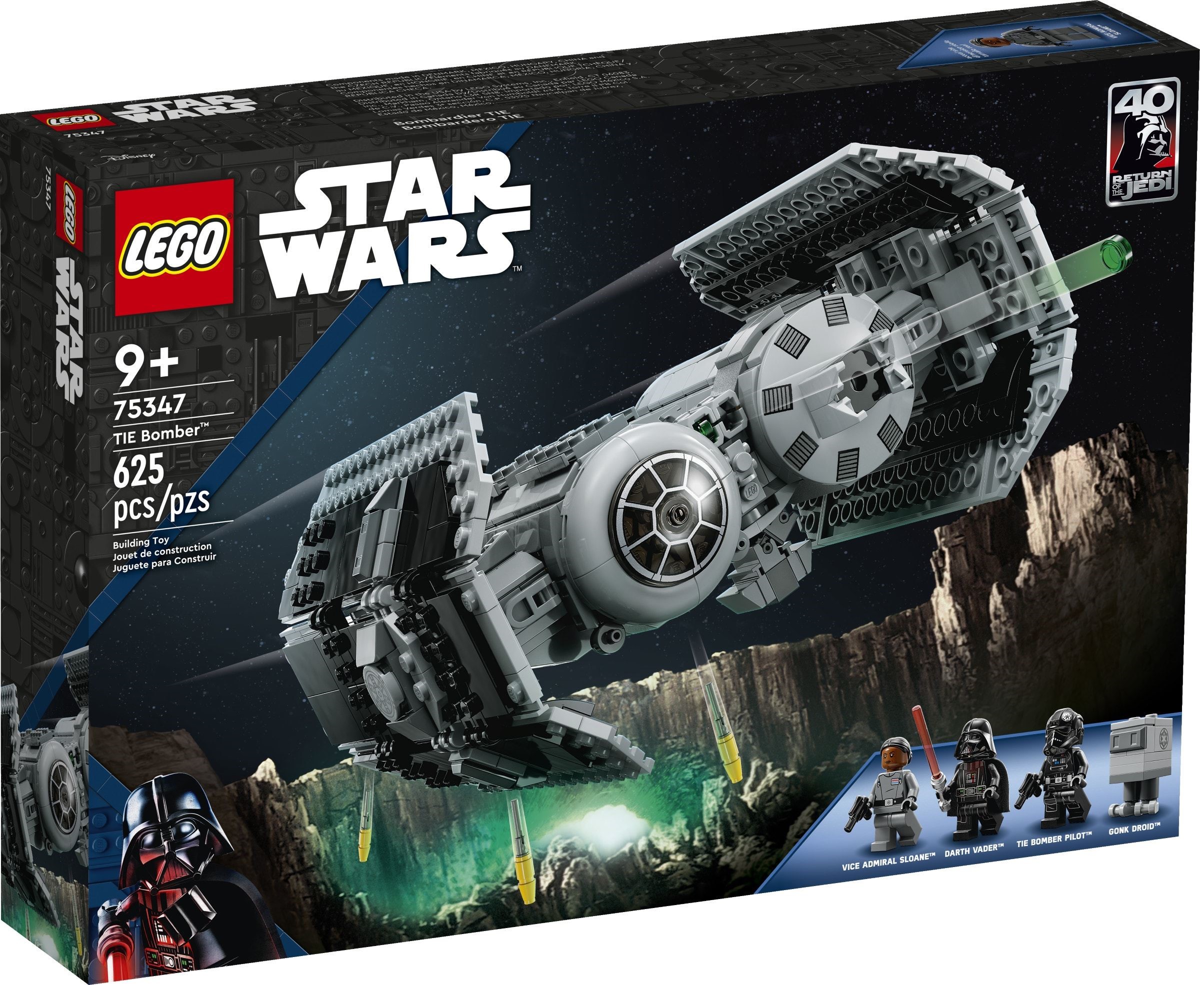 Изображение товара Конструктор LEGO Star Wars Бомбардировщик СИД 75347 608 дет.
