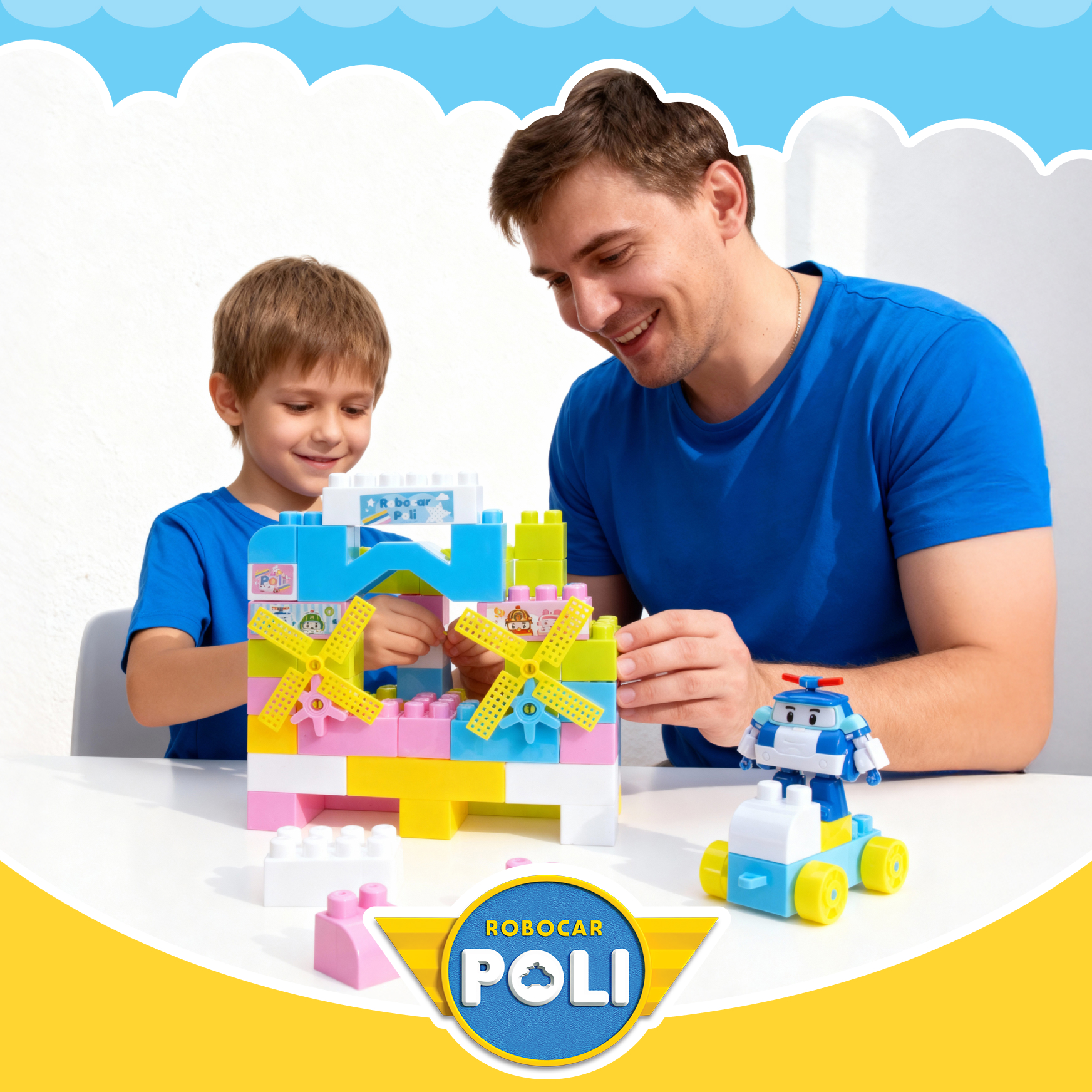 Конструктор РОБОКАР ПОЛИ В рюкзаке Поли - фото 6