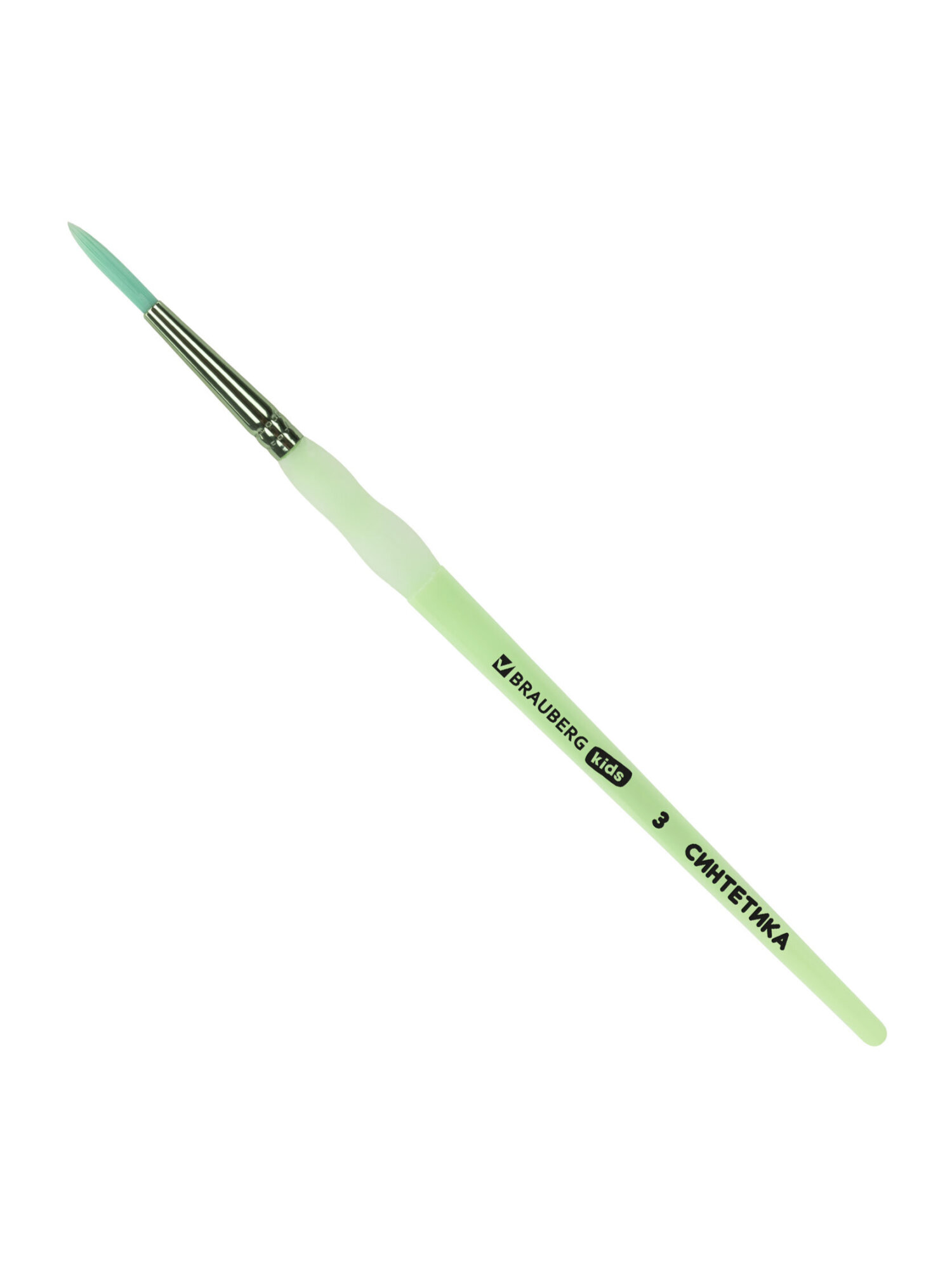 Кисть Brauberg 4 шт. (синтетика) - фото 6