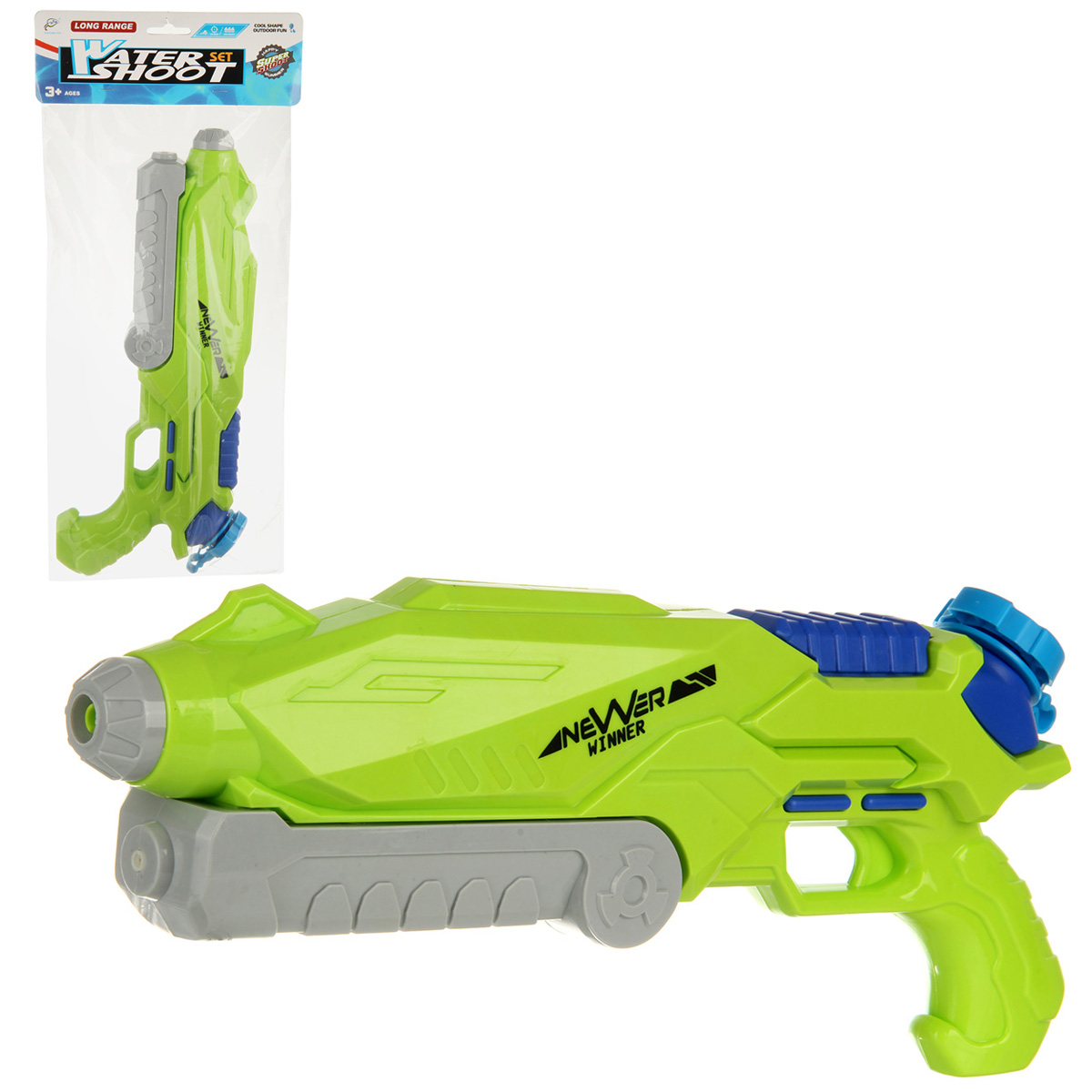 Бластер водный Veld Co Зеленый - фото 10