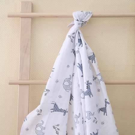 Пеленка Babyton Жирафики 1200