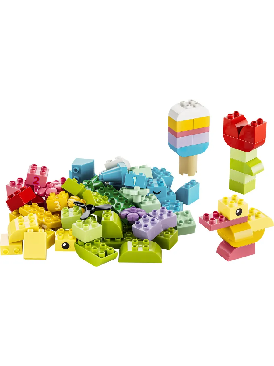 Конструктор LEGO DUPLO креативная коробка 80 дет. - фото 1