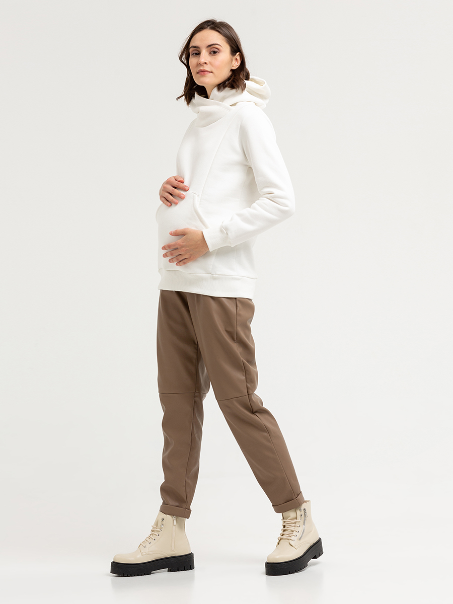 Худи для беременных и кормящих Proud Mom ХОБЛ-0500-экрю - фото 6