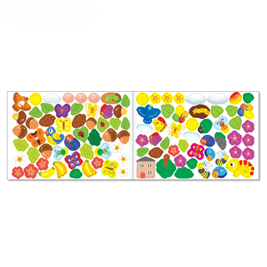 Книжное комплектное издание Буква-ленд с наклейками Развиваем интеллект 4 шт по 16 стр - фото 3