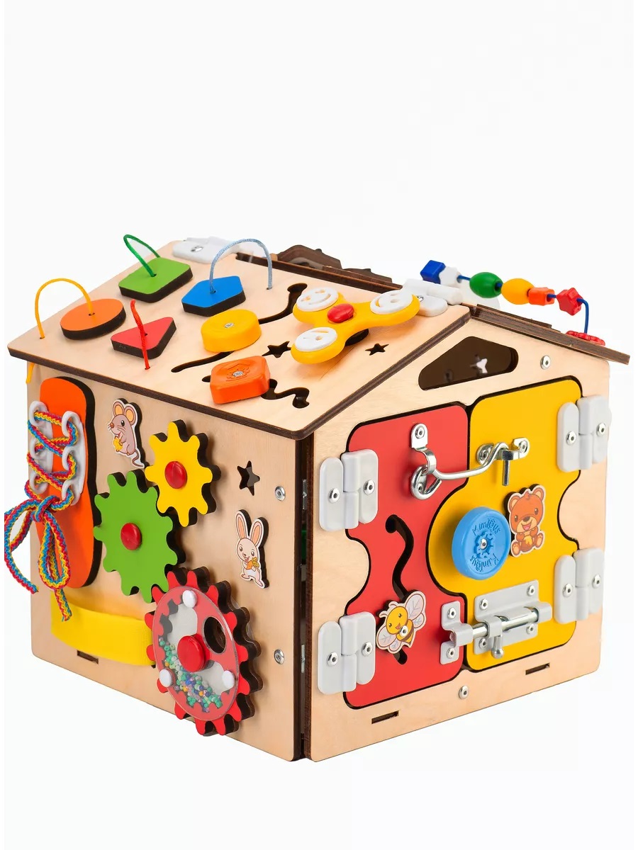 Игрушка KimToys бизиборд Домик - фото 10