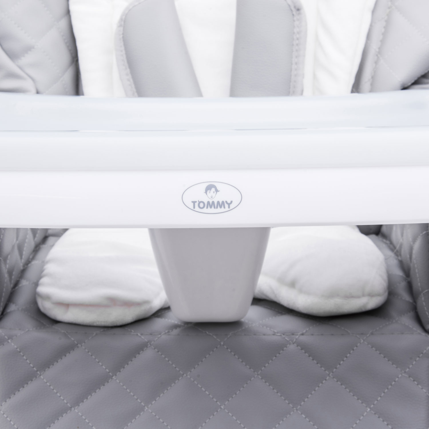 Стульчик для кормления TOMMY Wow wow серый - фото 10