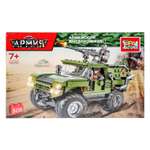 Конструктор Город мастеров Армейский внедорожник 508 дет.