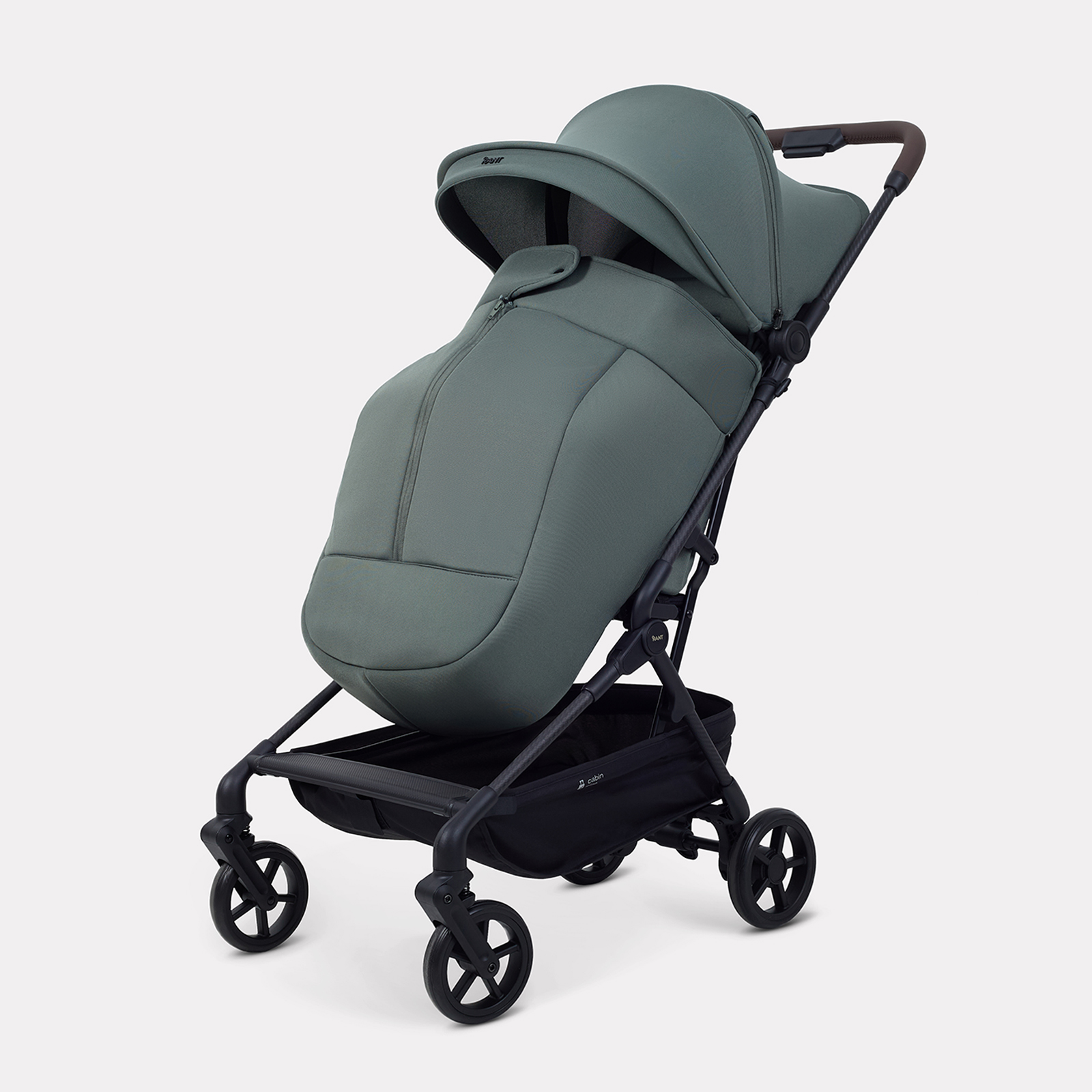 Коляска прогулочная Rant Avion Carbon зеленый - фото 2