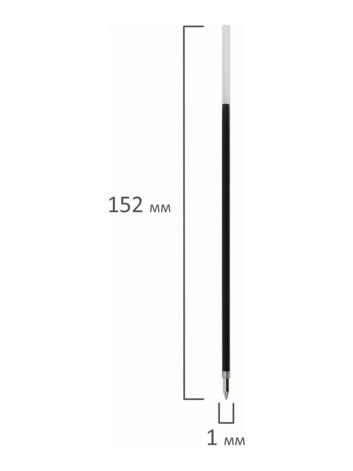 Стержень шариковый Brauberg 100 шт. - фото 4