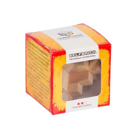 Головоломка DELFBRICK деревянная «15 связок‎» 15 элементов DLS-03