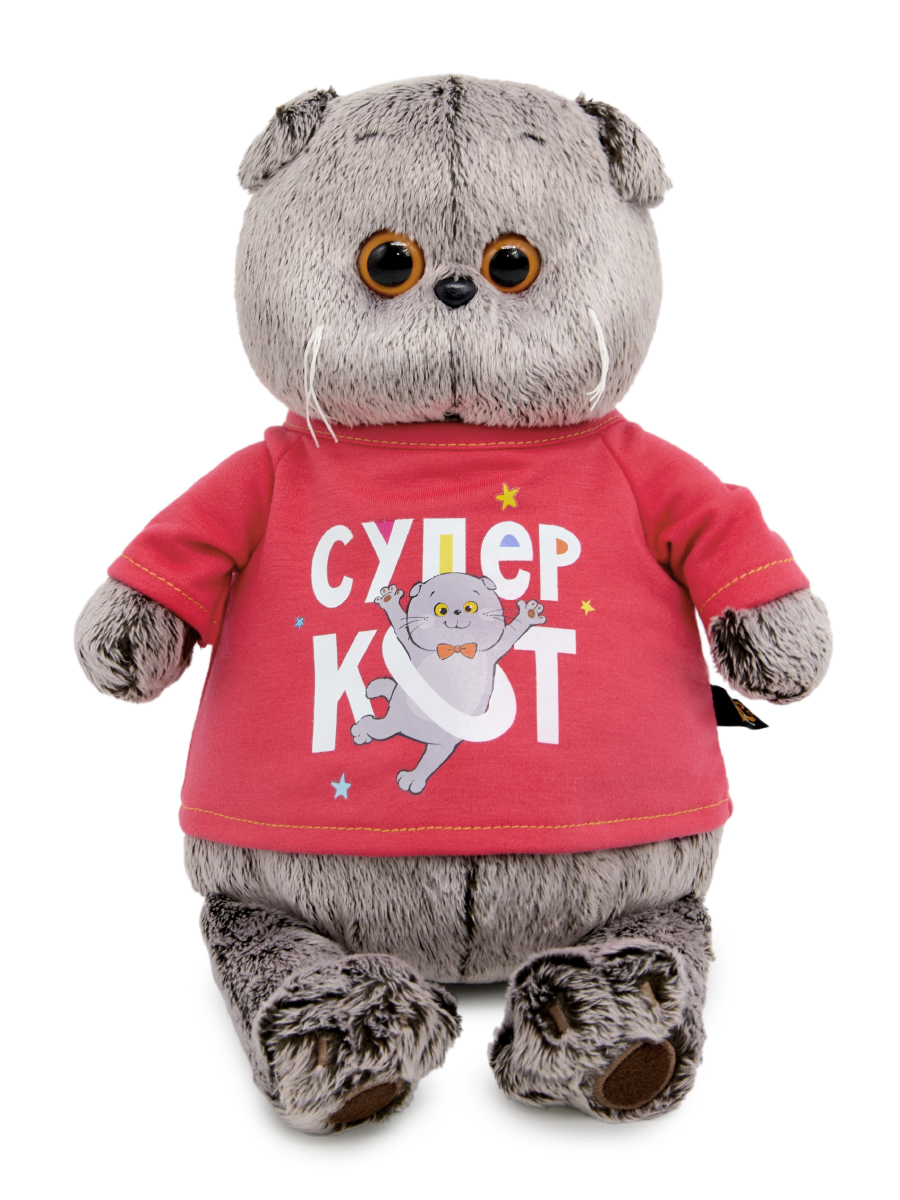 Мягкая игрушка BUDI BASA Басик в лонгсливе Супер кот - фото 2
