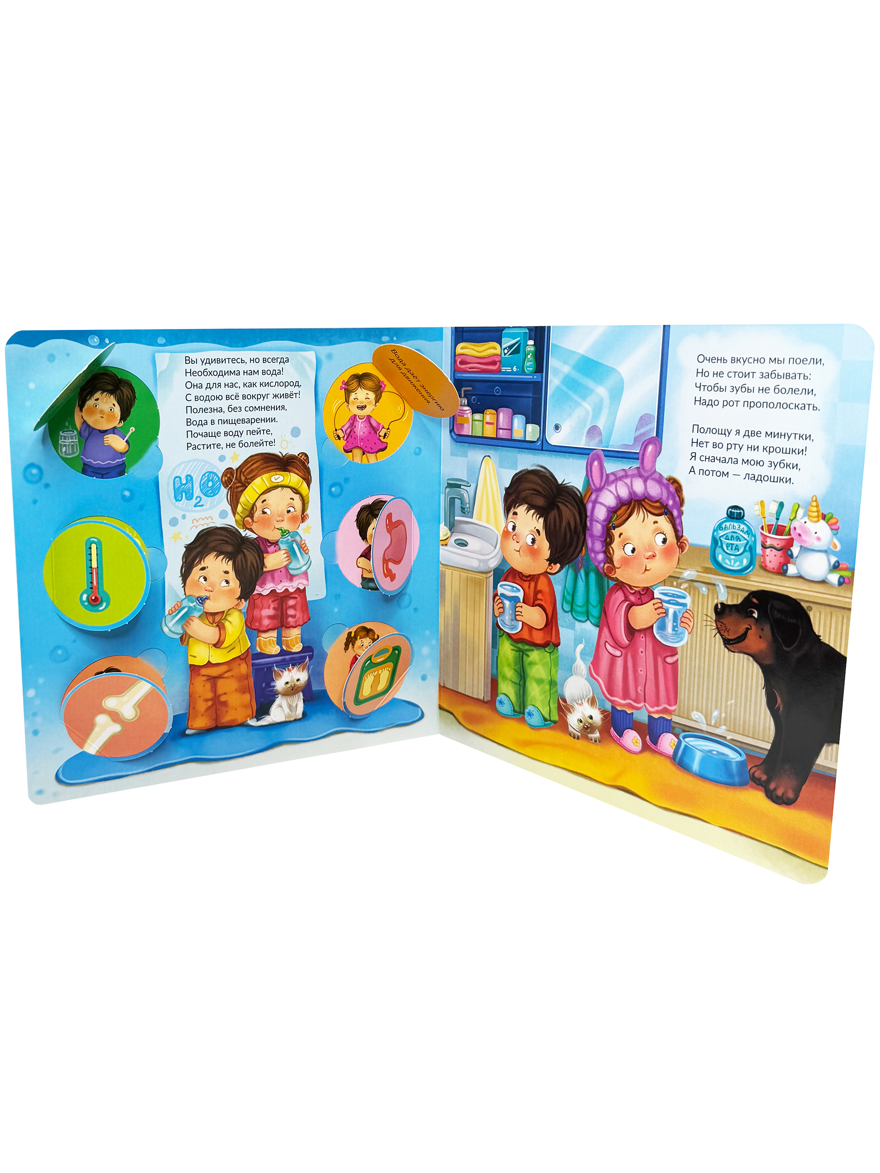 Детская книга BimBiMon Книжка с окошками ЗОЖ. Внимание! Здоровое питание! - фото 10