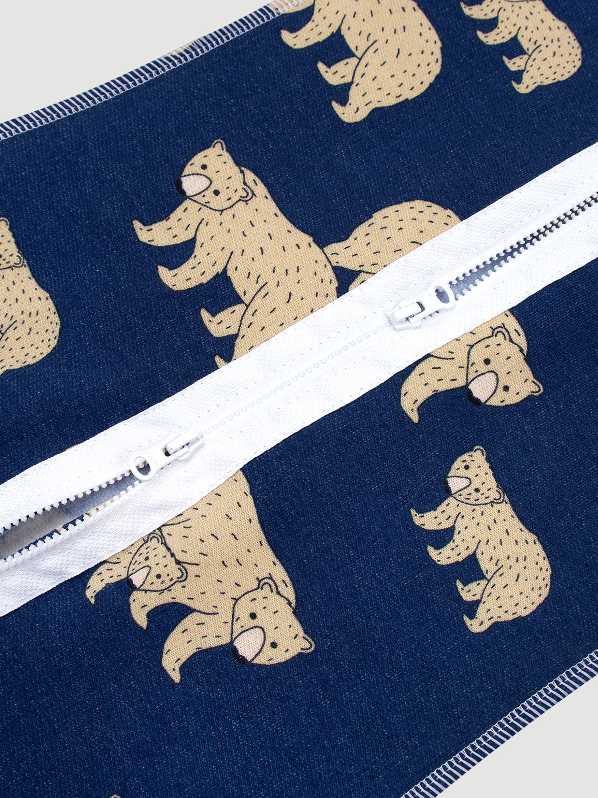 Конверт пеленальный (кокон) Mjolk голубой - фото 3