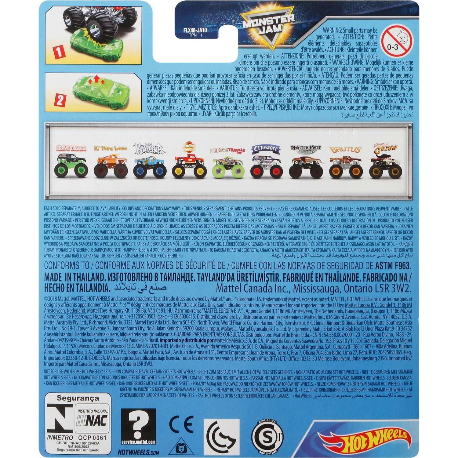 Автомобиль Hot Wheels 1:64 21572 - фото 3