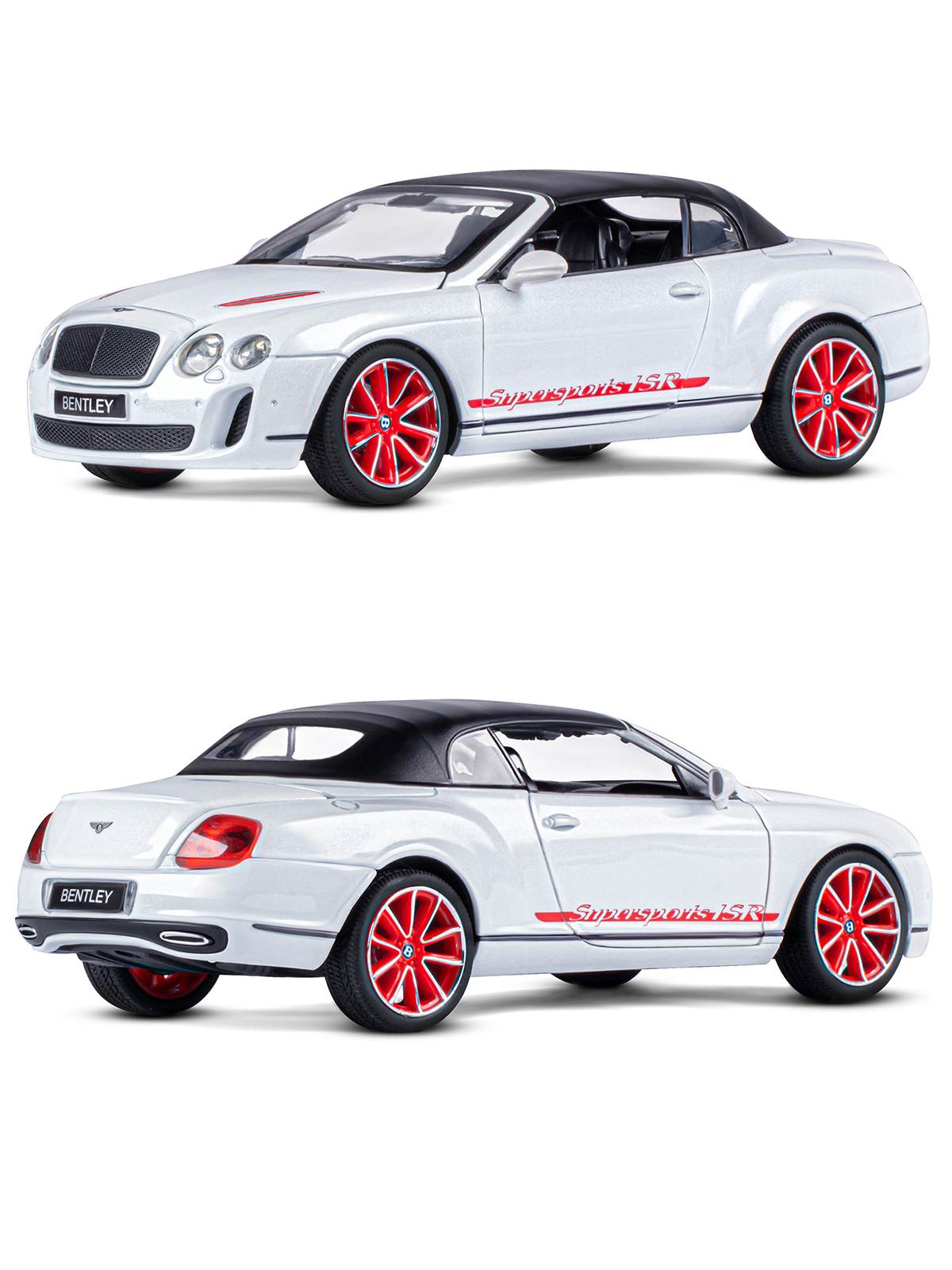 Автомобиль АВТОпанорама Bentley Continental Supersports ISR 1:24 JB1251134 - фото 7