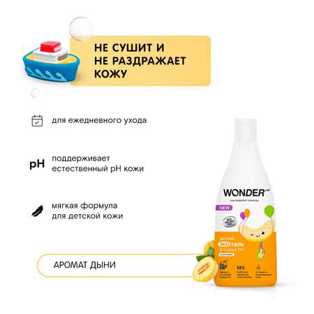 Набор средств WONDER Lab Озорная дыня 550 мл