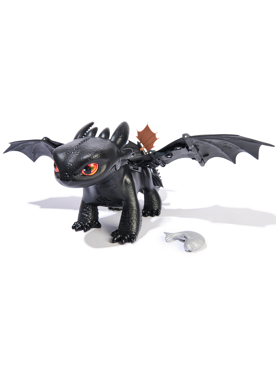 Мягкая игрушка Dragons Дракон Беззубик на охоте - фото 1
