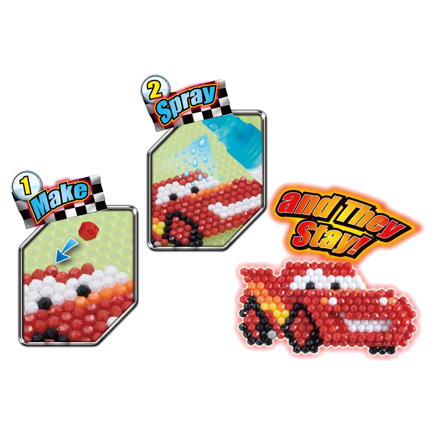 Аквамозаика Aquabeads Тачки - фото 5