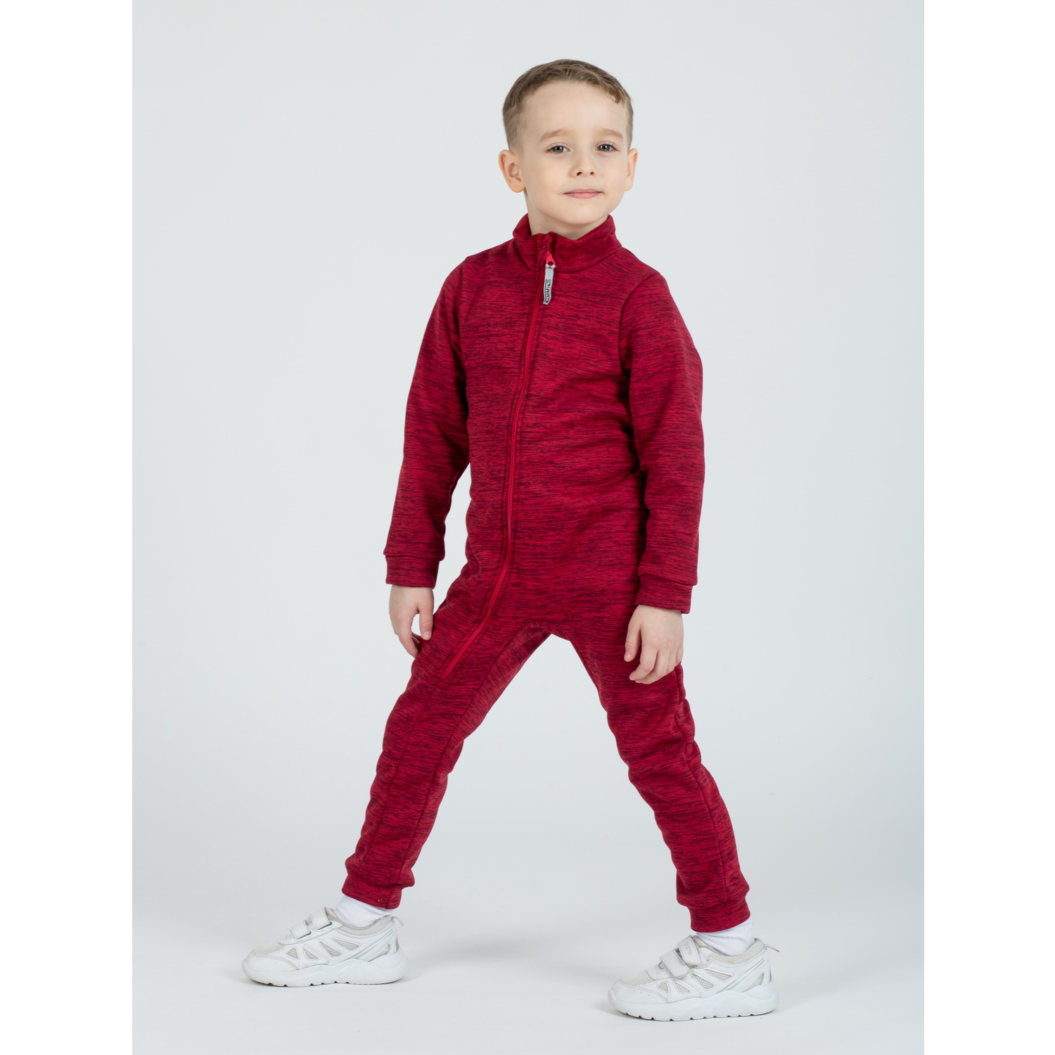 Комбинезон KiMMi co К-1408286(кт) красный - фото 3