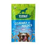 Лакомство для собак TITBIT Соломка из лосося 80г